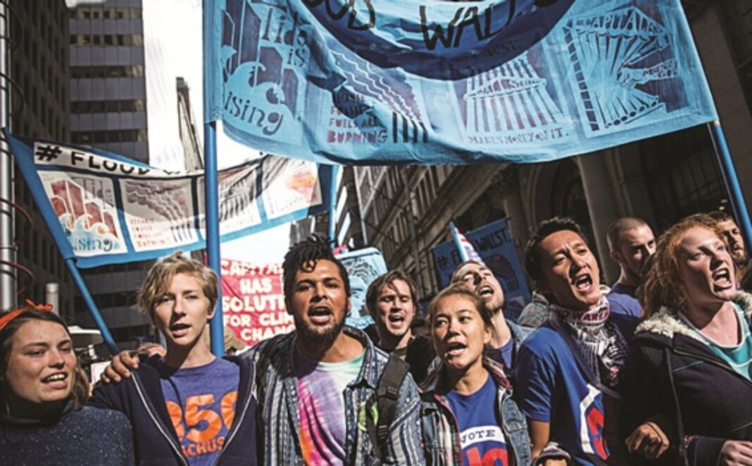 Parade Lingkungan Hidup mendukung COP-21 di Paris, Perancis