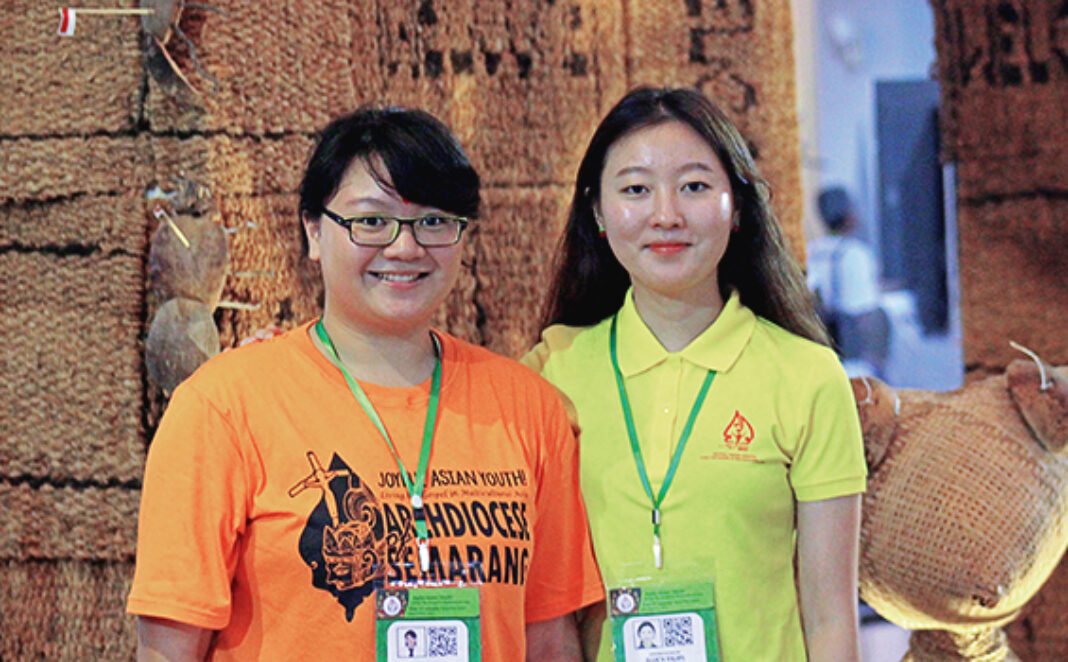 Intan Murni dan Hyeongyeong Im majalah hidup katolik