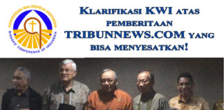 kwi klarifikasi, tribunnews.com