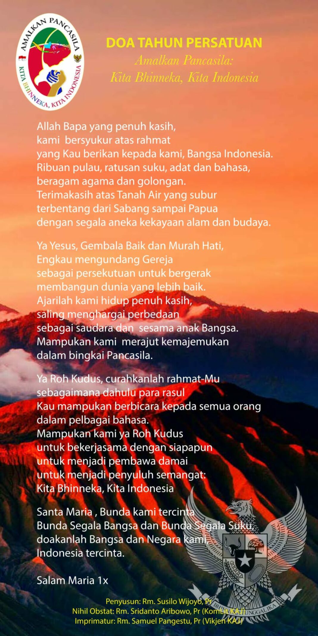 DOA TAHUN PERSATUAN 01-1
