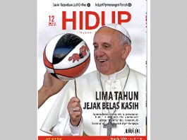 COVER MAJALAH HIDUP EDISI 12 TAHUN 2018