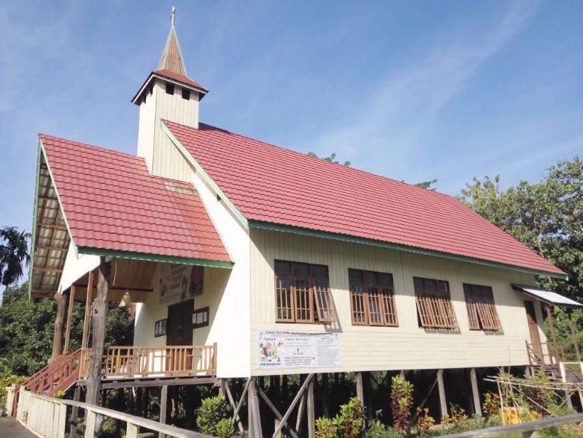 3118PK-Gereja Paroki St Maria Bunda Karmel Mansalong