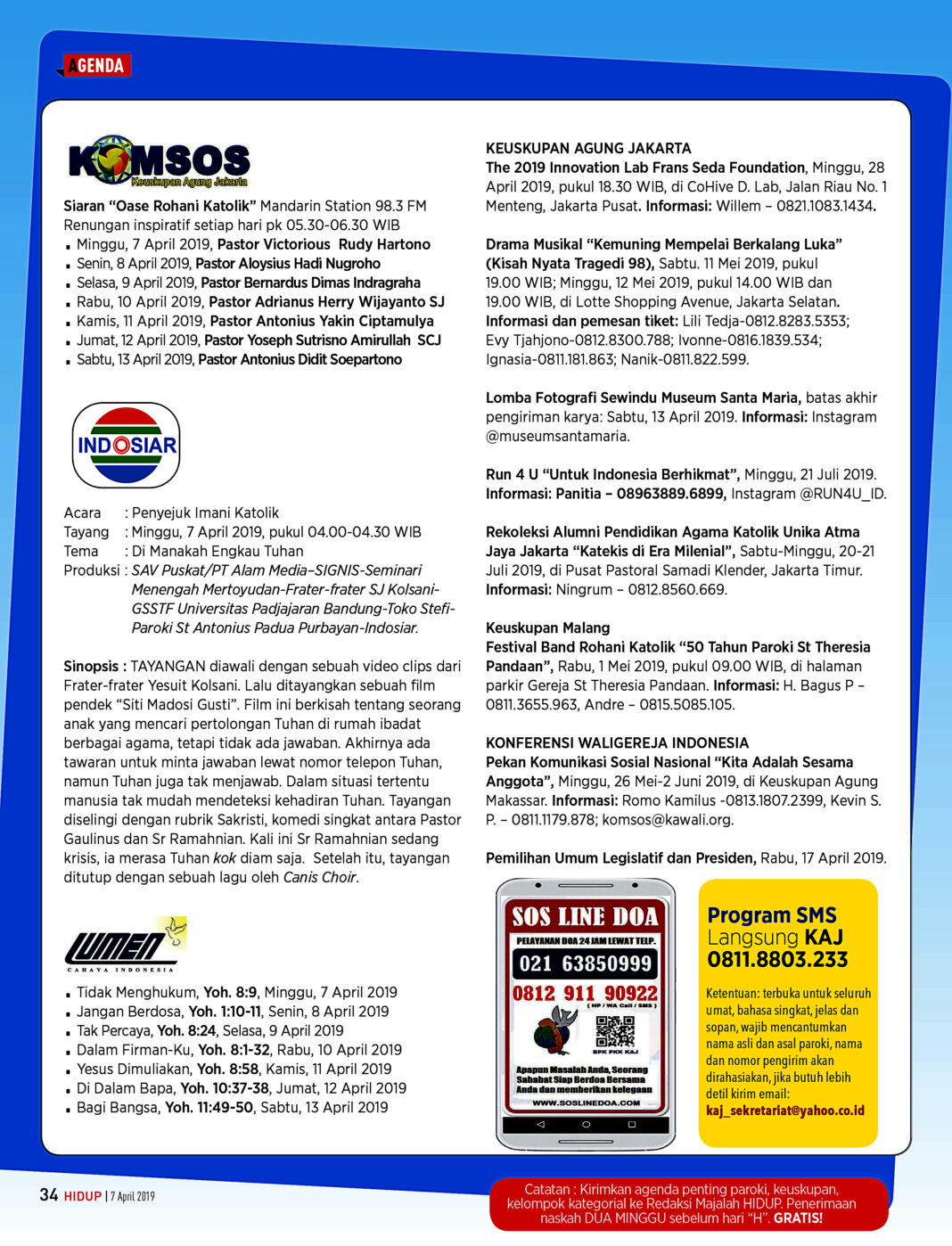 HIDUP ED 14_T-034-AGENDA.indd