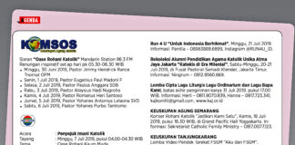 Agenda HIDUP Edisi ke-26