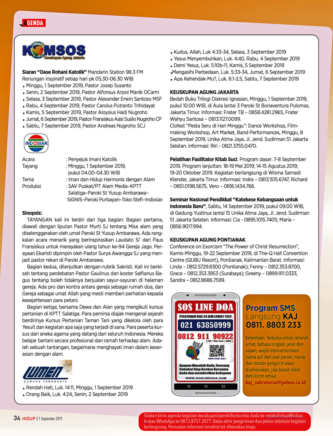 HIDUP ED 35_T-034-AGENDA Folder.indd