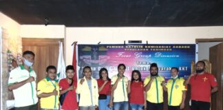 FGD Ke-III Pemuda Katolik Komcab Kepulauan Tanimbar Bahas Dana Covid-19