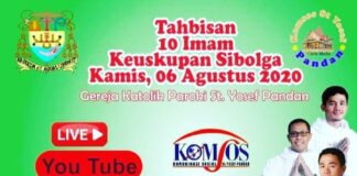 10 Diakon Siap Ditahbiskan Imam Oleh Administrator Apostolik Sibolga Mgr. Anicetus B. Sinaga OFM Cap