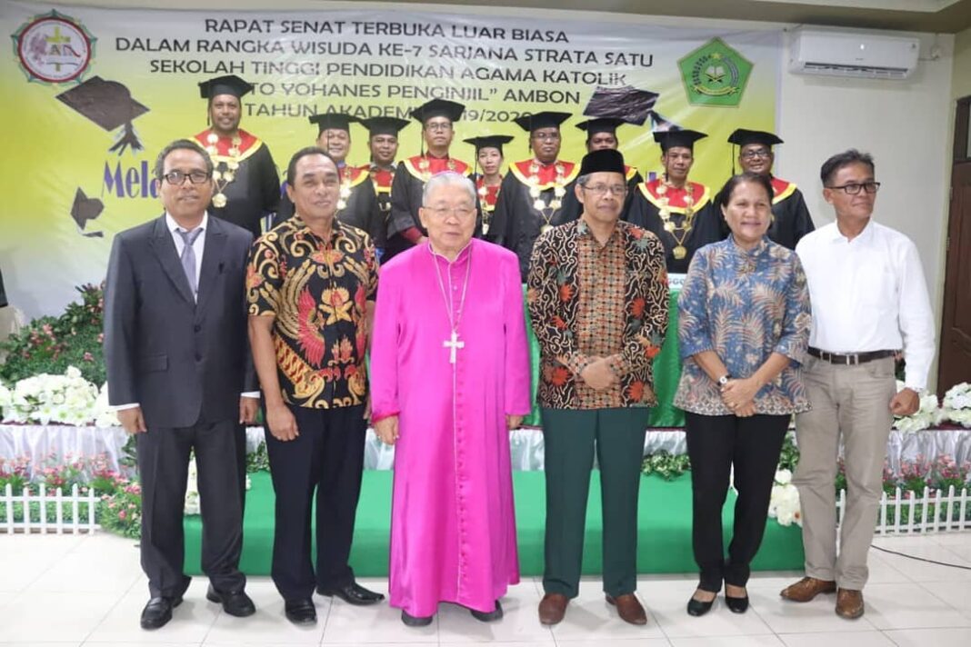 Mgr. Mandagi, Uskup Agung Merauke dan Administrator Apostolik Keuskupan Amboina