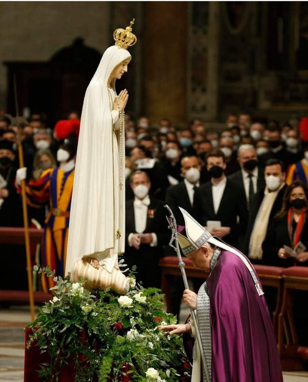 Paus Fransiskus Mengundang Umat Katolik untuk Memperbaharui Konsekrasi kepada Hati Maria Tak Bernoda pada 25 Maret