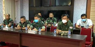 Kepala Paroki Odilia Beri Masukan dalam Rapat Kerja Korem 052 Wijayakrama