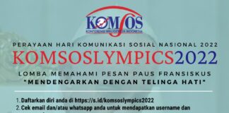 Ikuti Lomba KOMSOSLYMPICS 2022, Terbuka untuk Umat Katolik Segala Usia