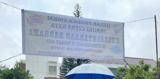 Untuk Mewujudkan Tahun Kesejateraan, Paroki Odilia Gelar Bazar UMKM