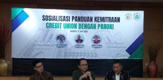 KAJ Sosialisasi Panduan Kemitraan Credit Union dan Paroki