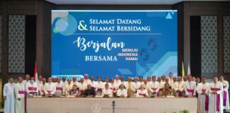 Para Uskup se-Indonesia dalam Sidang KWI 2023