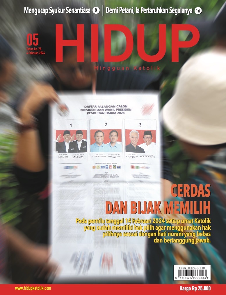 MAJALAH HIDUP EDISI TERBARU, No. 5 TAHUN 2024