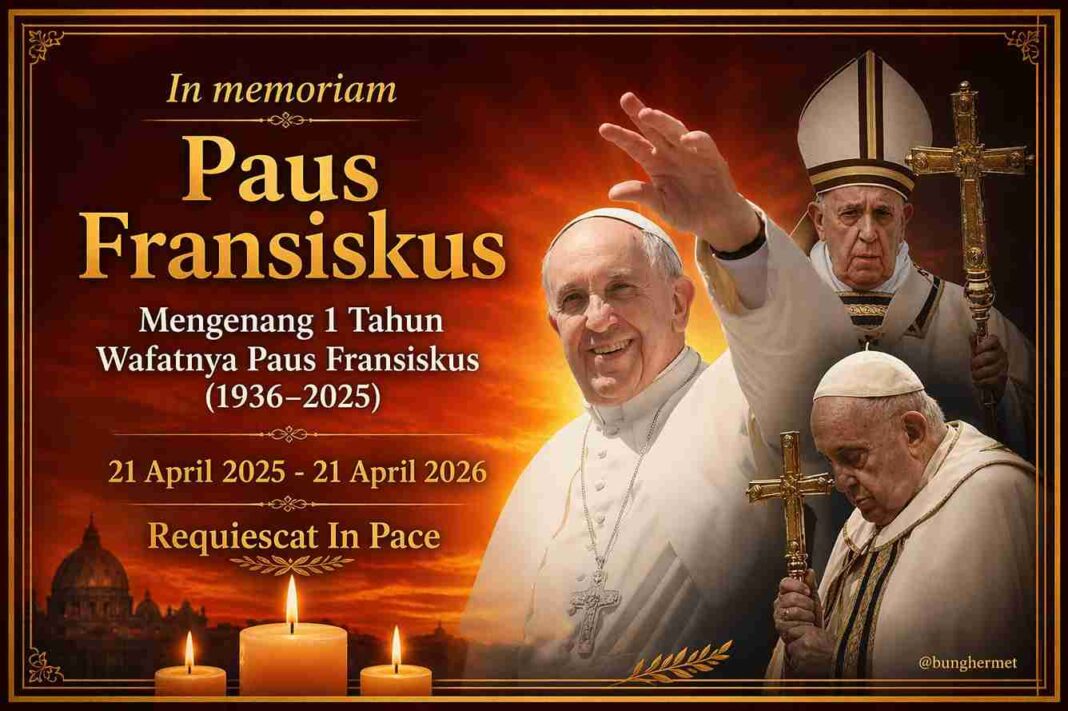 In Memoriam Paus Fransiskus: Jejak Gembala yang Mengembalikan Kita kepada Kristus