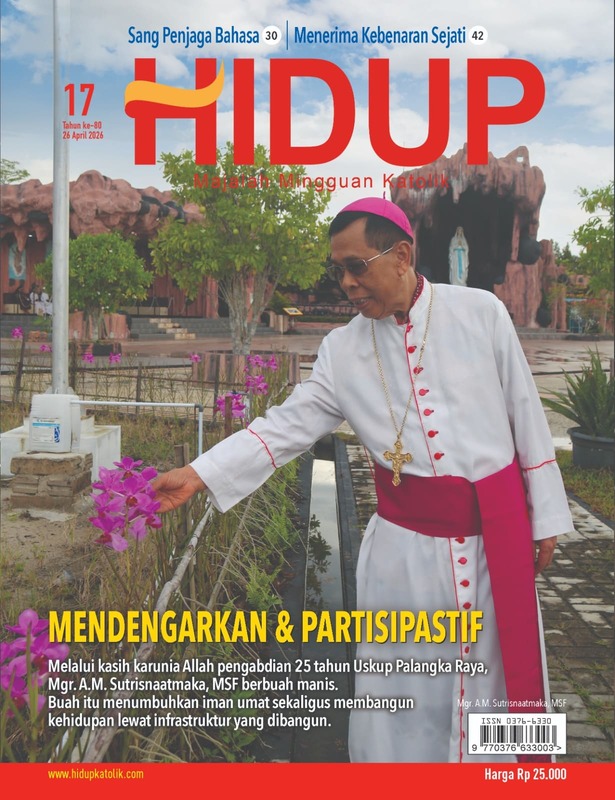 25 Tahun Episkopal Mgr. A.M. Sutrisnaatmaka, MSF: Tanggung Jawab Seorang Uskup