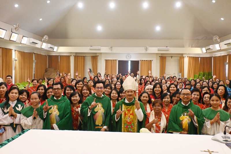 Uskup Tanjungkarang, Mgr. Vinsensius Melantik Pengurus Baru Komunitas Kerasulan Kerahiman Ilahi