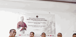 Mgr. Hans Ajak Diaspora Larantuka Menjadi Duta Damai di Tanah Rantau