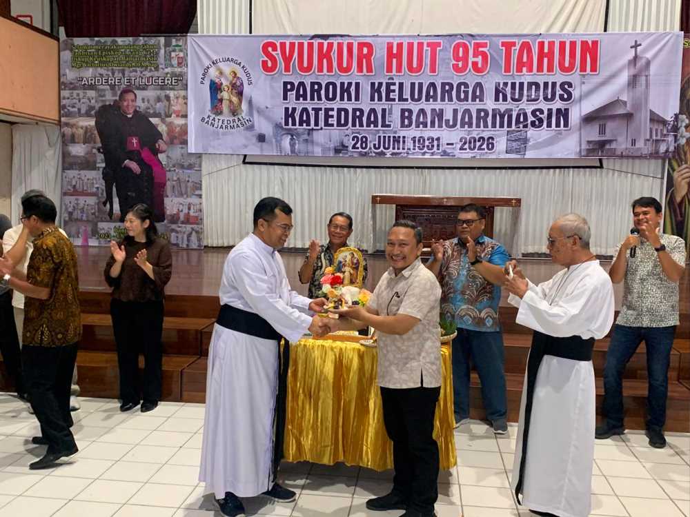95 Tahun Paroki Katedral Banjarmasin: Teguh dan Setia sebagai Orang Katolik