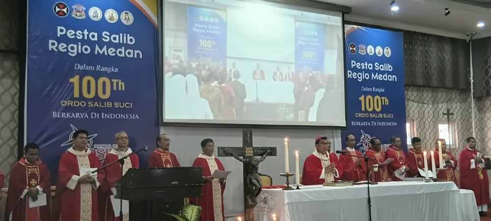 Pesta Hari Raya Pemulihan Salib Suci Regio Medan